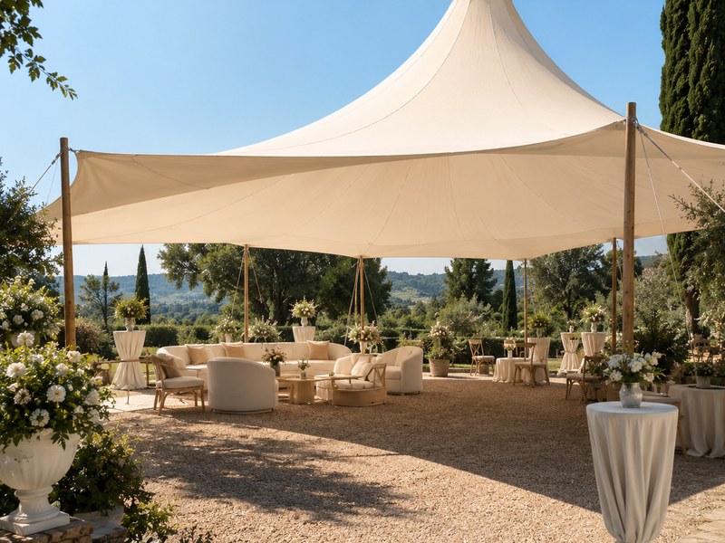 Carpa stretch 100 m²